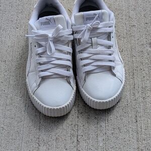 Women's Puma White Sneakers